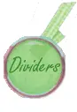Dividers button