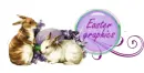 Easter graphics button