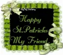 Happy St.Patricks My friend.