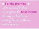 pinky promise