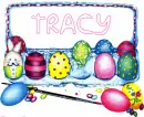 easter eggs-Tracy