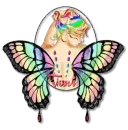 Lady Butterfly with Toni