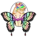 Lady Butterfly with Ingrid