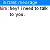 Cute chat.