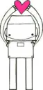 rainbow heart robot