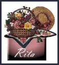 hat and flowers
