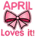 April Loves it!