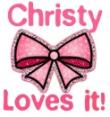 Christy Loves it!