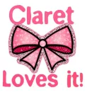 Claret Loves it!