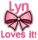 Lyn loves it!