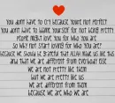not perfect