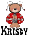 Ladybug Bear- Kristy