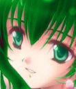 Green girl
