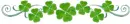four-leaf clovers