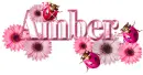 Amber ... ladybugs