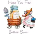 feel better soon mouse