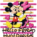 Hello friend Hugs Darlene