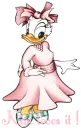 DAISY DUCK WITH KIM LOVES IT