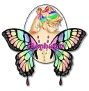 Lady Butterfly with Stephanie