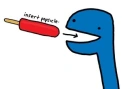 Popsicle Dinosaur