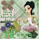 girl with watering can