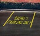 rachels parking only