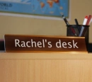 rachels desk