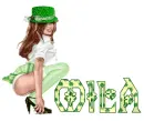 sexy girl st. patrick's day - Mila