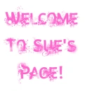 Welcome To Sue's Page