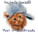 Your so special Your friend Brenda