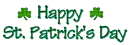 Happy St.Patrick's Day!