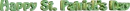 Happy St. Patrick's Day!
