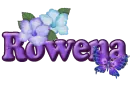 Purple Flower & Butterfly: Rowena