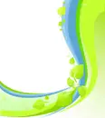 green & blue