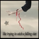 like trying to catch a falling star