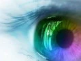 colored eye