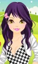 Girl checkered shirt