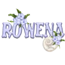 Sea Shell & Blue flowers: Rowena