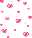 red and pink hearts