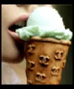 Mint ice-cream