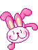 pink cutie kumping using hands