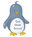 Get Well Soon Penguin