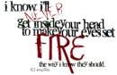 set the world ablaze