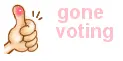 gone voting-thumbs up