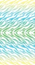 colorful zebra print