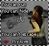 u can't escape my luv