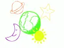 Planets animated