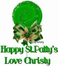 Happy St,Patty's Love Christy