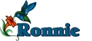 Hummingbird with Ronnie