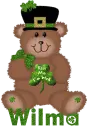 Irish Bear Name Tag